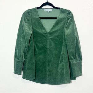 Tuckernuck Green Blouse